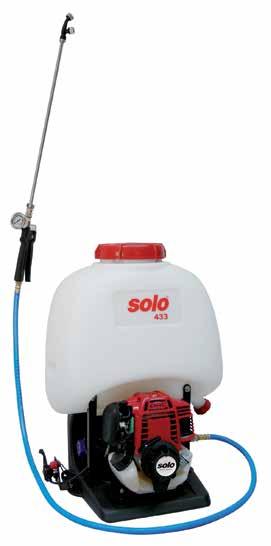 rozmetač granulátu možnost využití řady speciálního příslušenství manometr Solo 433H PRO Solo 434 COMFORT Solo 451, Solo 451