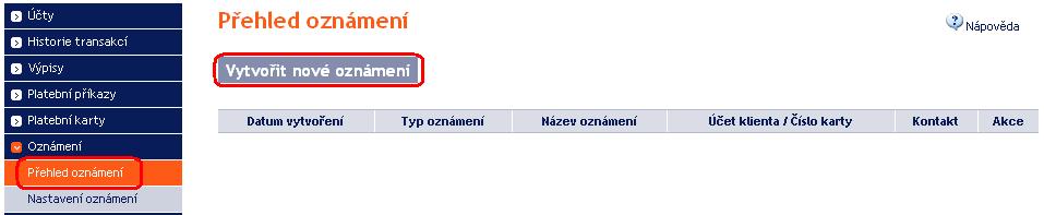 zasílána defaultně je přednastaven čas zasílání od 8:00 do 18:00, bez zadání časového rozmezí (tj.