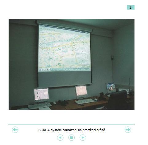 15 A D B C E F Obr. 19. Multimediální obsah s více fotografiemi Některé stránky mohou obsahovat větší množství fotografií. Jejich prohlížení umožňují ovládací prvky označené na Obr.