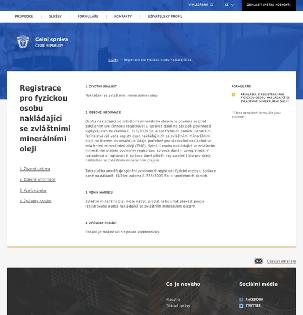 Celní portál Postavené na technologii eportálu Moderní, responsivní design Katalog služeb Životní situace