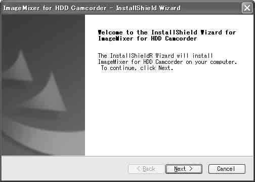 5 Klepněte na položku [Install]. 3 Vložte disk CD-ROM (je součástí dodávky) do diskové jednotky počítače. Zobrazí se obrazovka s možností výběru pro instalaci.