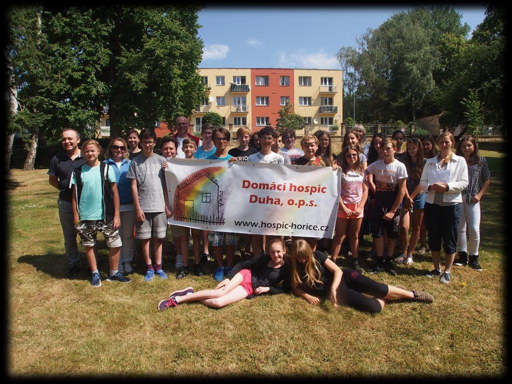 11. 6. 2018 Centrum domácí hospicové péče navštívili žáci Gymnázia Suverénního řádu maltézských rytířů ve Skutči. 20. 6. 2018 Centrum domácí hospicové péče navštívili členové a členky vrchlabského evangelického sboru.