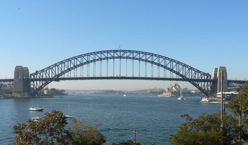 Harbour bridge and