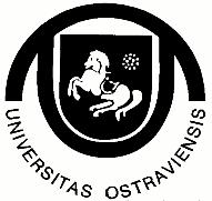 FILOZOFICKÁ FAKULTA OSTRAVSKÉ UNIVERZITY V