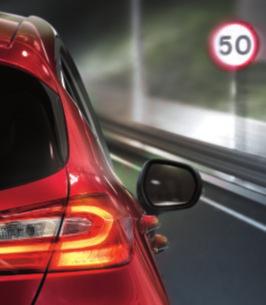 Automatické přepínání dálkových světel Systém automatického přepínání dálkových světlometů automaticky přepne dálková světla na potkávací, pokud