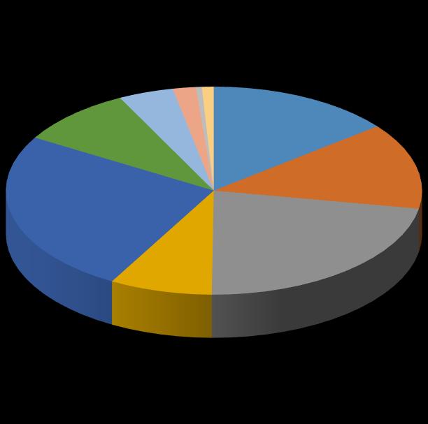 ALOKACE PORTFOLIA PODLE TYPU INSTRUMENTU Alokace k 31. 12. 2018 Alokace k 31. 3. 2019 Zahraniční státní dluhopisy v EUR; 4,3% Dluhopisy bankovních inst.