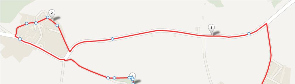 5 / 8 Vlastibořický minimaraton Trasa 4,2 km: Vlastibořice vysílač Sedlíšťka Vlastibořice Není nutné mapu příliš studovat,