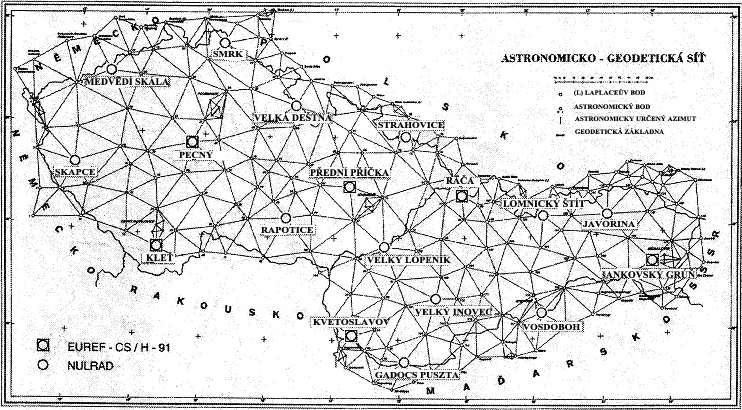 bylo provedeno ve VÚGTK vědeckým GPS Softwarem BERNESE, verze 3.4. Při zpracování byly body kampaně EUREF-CS/H 91 považovány za pevné.