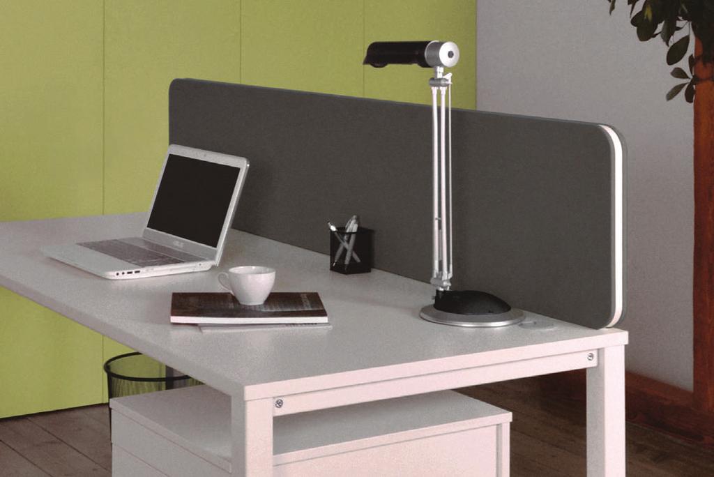 PRACOVNÍ STŮL APOLO Pracovní stůl se samonosnou kovovou podnoží, profil rámu a nohou stolu 50 x 50 mm. Stolová deska tloušťky 25 mm olepena hranou ABS 2 mm.
