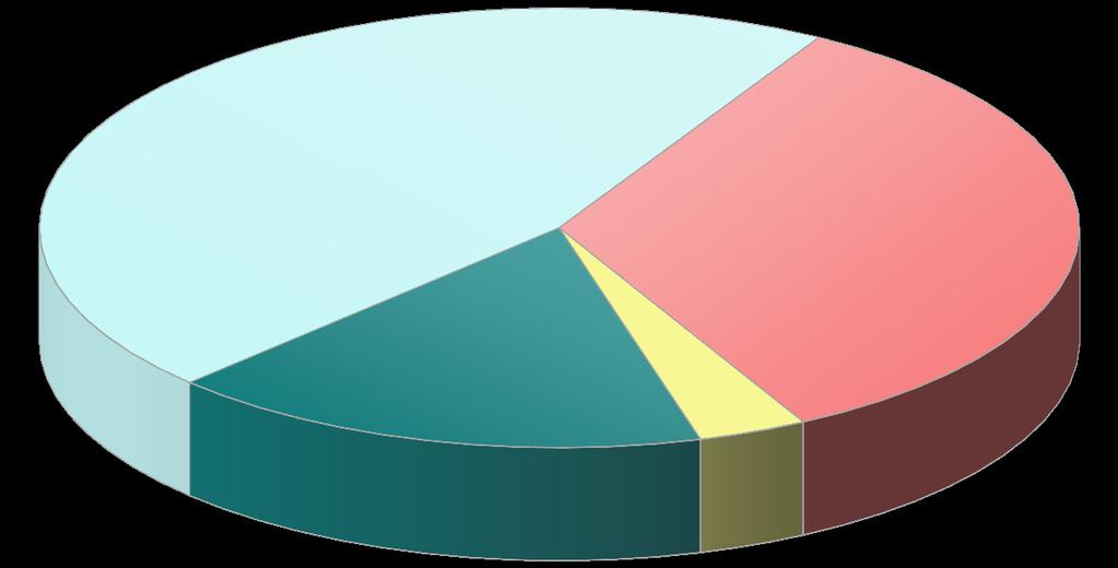 1 Nově hlášené nemoci z povolání podle kapitol seznamu NzP Newly notified occupational diseases by chapters of the list of occupational diseases V. 45,8 % II. 33,9 % IV. 16,9 % III. 3,4 % II.