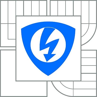 VYSOKÉ UČENÍ TECHNICKÉ V BRNĚ Fakulta elektrotechniky a komunikačních technologií Ústav radioelektroniky Bakalářská práce bakalářský studijní obor Elektronika a sdělovací technika Student: Martin