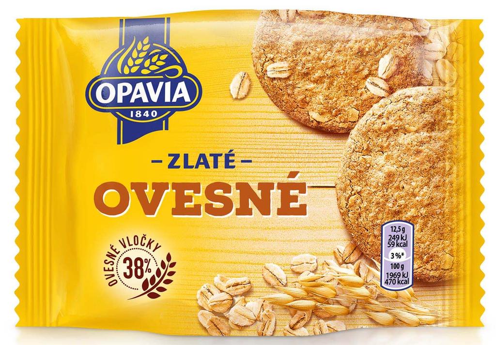 Zlaté malé Ovesné 37,5g kód:3234 balení: 1/32 5.