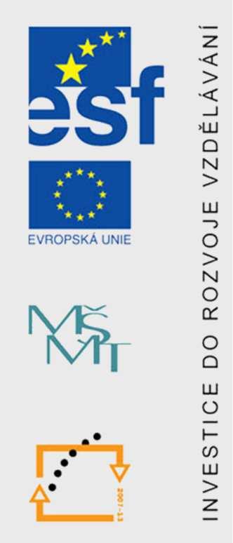 strana 7 Princip matematické morfologie 3) Základní operace s množinami (teorie množin) e) Posunutí () z přičtení definovaného čísla k x- (a)nebo y-souřadnici prvků množiny f) Otočení (ˆ) přičtení