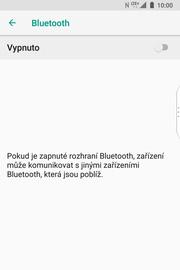 33 z 38 Zapnutí Bluetooth a párování