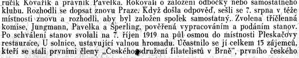 , světového odborníka na larvální stádia hmyzu, se stylisticky vyobrazeným hmyzem. *29. 5. 2019, R nálepka, od 29. 5. 2019 do spotřebování, pošta 110 00 Praha 1 v počtu 480 ks, k příležitosti 100.