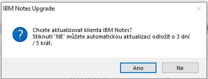 Průběh instalace upgradu Vše záleží na vašem nastavení, ale např.