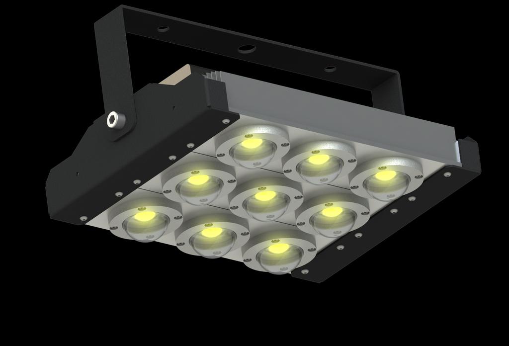 CRI > 80 Meanwell zdroje PF>0,97 BRIDGELUX LED až 220lm/W Optiky 40, 60 90 a 120 IP67 nestmívatelné IP65 stmívatelné (DALI, 1-10V) Ta až 65 C 100 000 hodin SERIE FZ - skleněné optiky Světla řady FZ