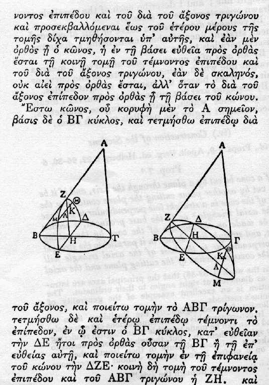 50 Kapitola 2. Křivky v antické geometrii Obrázek 2.