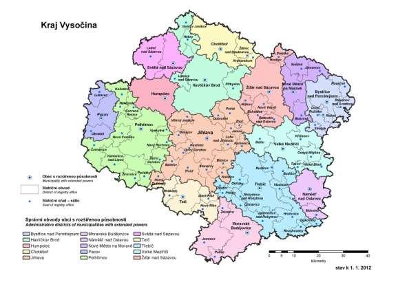 Charakteristika kraje Vysočina Orná půda Lesní půda Vodní plochy 316 504 ha 206 977 ha 11 977 ha Zdroj: ČSÚ (http://www.czso.cz/csu/redakce.nsf/i/csu_a_uzemne_analyticke_podklady), data k 31.12.