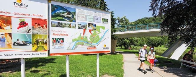 Trasy pro zdraví 2019 Pěší trasy v areálu lázní V minulém květnovém vydání Kolonády jsme představovali sportovní aktivitu nordic walking, čili chůzi za pomoci speciálních holí.