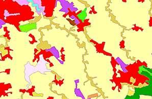 let měřítko 1:100 000 (mapovací jednotka 25 ha) 44 tříd krajinného pokryvu malá přesnost v lokálním