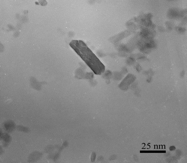 58 TEM images samples prepared in basic ph (left) and in acid ph (right) 5.2.