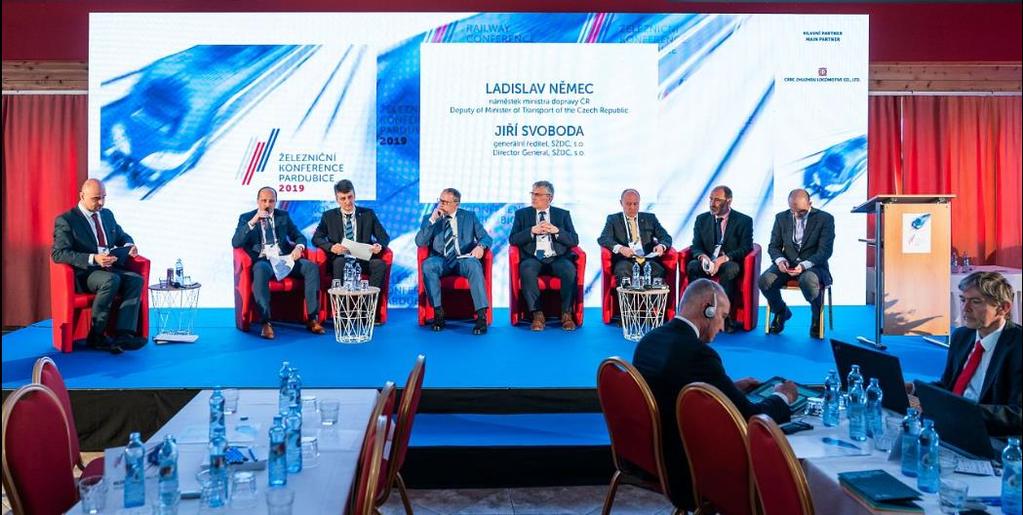 Druhý den konference byl zaměřen na Českou železnici a její financování se zaměřením na přípravu a výstavbu vysokorychlostních tratí.