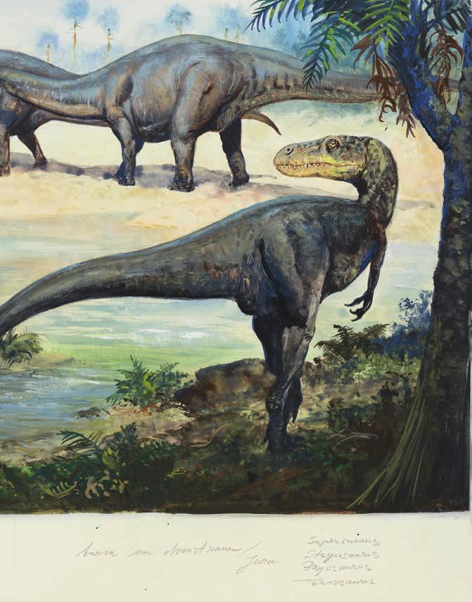 Období jury bylo ve znamení prvního ohromujícího vzepětí ve vývoji dinosaurů.