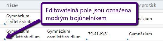 Při hromadné editaci můžeme měnit hromadně všechny položky tabulky. Provedeme to přes záhlaví sloupce a vybrání možnosti Nastavit stejnou hodnotu pro celý sloupec. 1C.