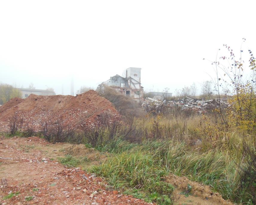 Konkrétní případ Kontroly původců odpadů bývalá chemička (100 let výroby nejrůznějších chemických produktů) provedena demolice