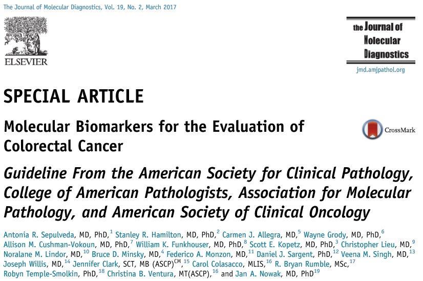 MMR, RAS a BRAF Současná doporučení pro testování biomarkerů 1. Pro indikaci anti-egfr terapie MUSÍ být provedeno testování genů RAS (KRAS a NRAS) 2.