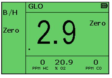 průměr) EEE - hodnota koncentrace je nad rozsahem senzoru Geigerův alarm - pro jednotlivé stavy viz část 2.5 manuálu 5.3 