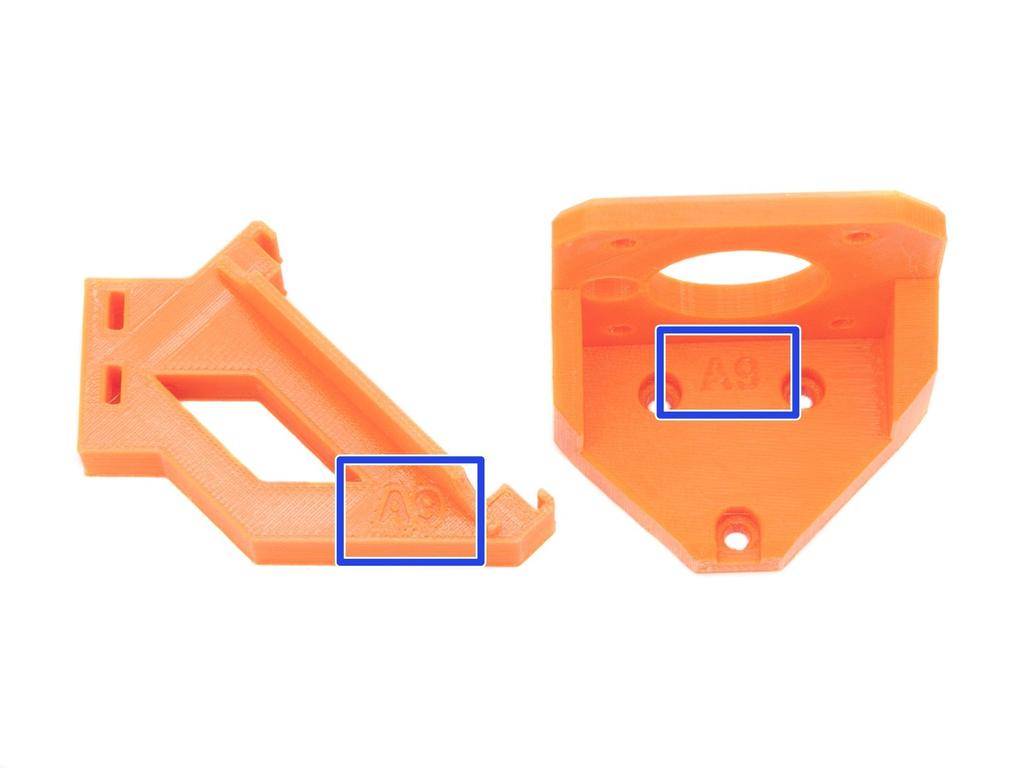 Step 5 Tištěné součástky - verzování Většina 3D tištěných součástek na Original Prusa i3 MK3S/MK2.5S MMU2S je označena verzí.