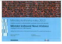 3.2.1. Nákup pojízdných regálů a stohovatelných židlí Městská knihovna Nová Včelnice dosahuje dlouhodobě vynikajících celorepublikových úspěchů.