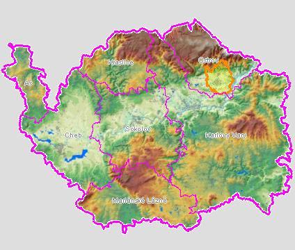 A. NÁZEV OBCE Název části obce (ZSJ): Mapa A: Území obce Přehledová mapka Kód části obce PRVK: CZ41.343.416.97.