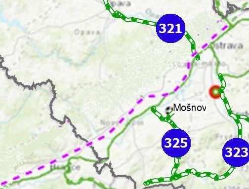 železnice Konvenční železnice TEN-T Metropolitní síť