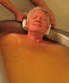 Spa treatments from natural medicinal sources, its own Balbín