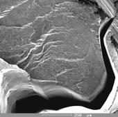 3 after tensile test, detail of fractures surface 4.