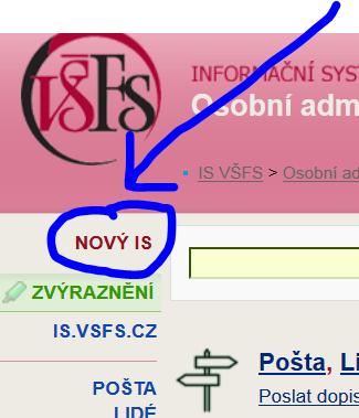 Nový design IS VŠFS V září 2018 byl spuštěn nový design IS VŠFS.