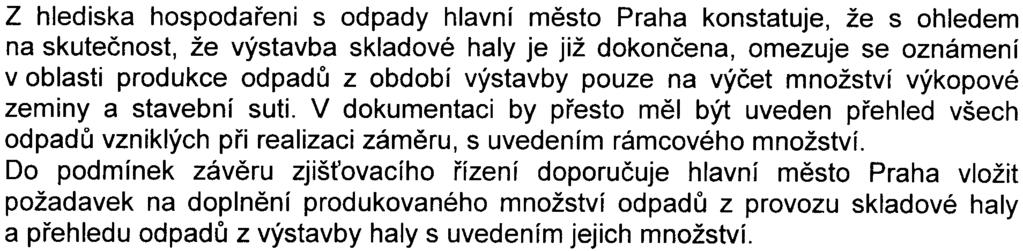 není uvedena hloubka hladiny podzemní vody v zájmovém území. Jako zdroj informací lze využít pøíslušný mapový list z edice "Podrobných inženýrskogeologických map Prahy" v mìøítku 1 : 5 000.