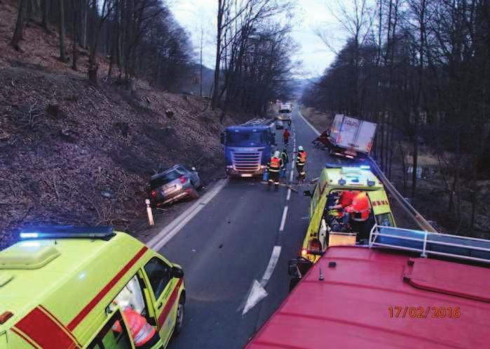 Dopravní nehody Dopravních nehod s úastí jednotek PO, dislokovaných na území Olomouckého kraje, eviduje HZS OLK 255, což je o 24 událostí mén, než ve srovnatelném období roku 2015.