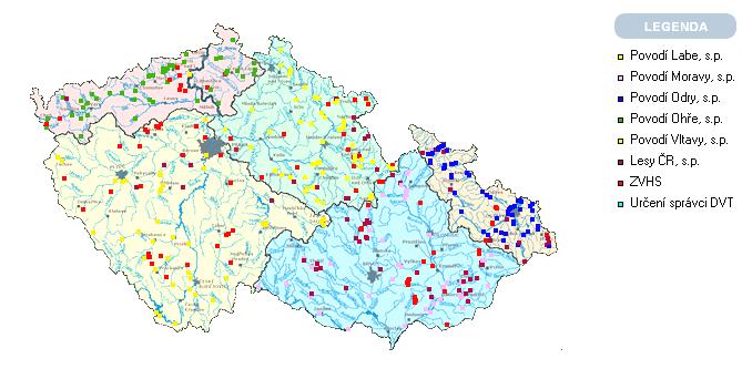 lokalizace akcí Období 2002 2007: program Prevence před