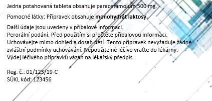 41 Velikost a čitelnost písma minimálně 7 bodů, nebo