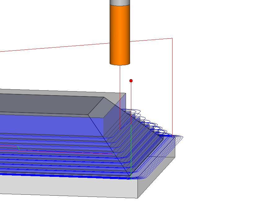 imachining 3D minimální hloubka dohrubování 3D imachining nově umožňuje