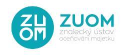 ZUOM, a.s. - Znalecký Ústav,Chelčického 686, 533 51 Pardubice Znalecký po