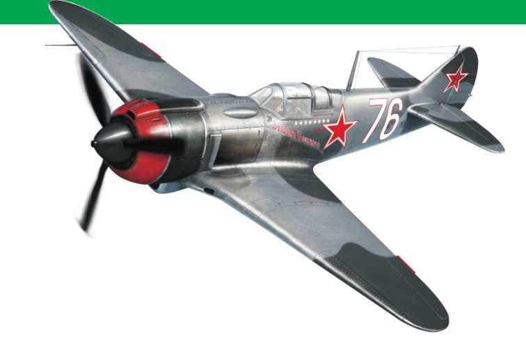 La-FN 8 SOVIET WWII FIGHTER :48 SCALE PLASTIC KIT intro The Lavochkin La- fighter was developed from the preceeding LaGG-.