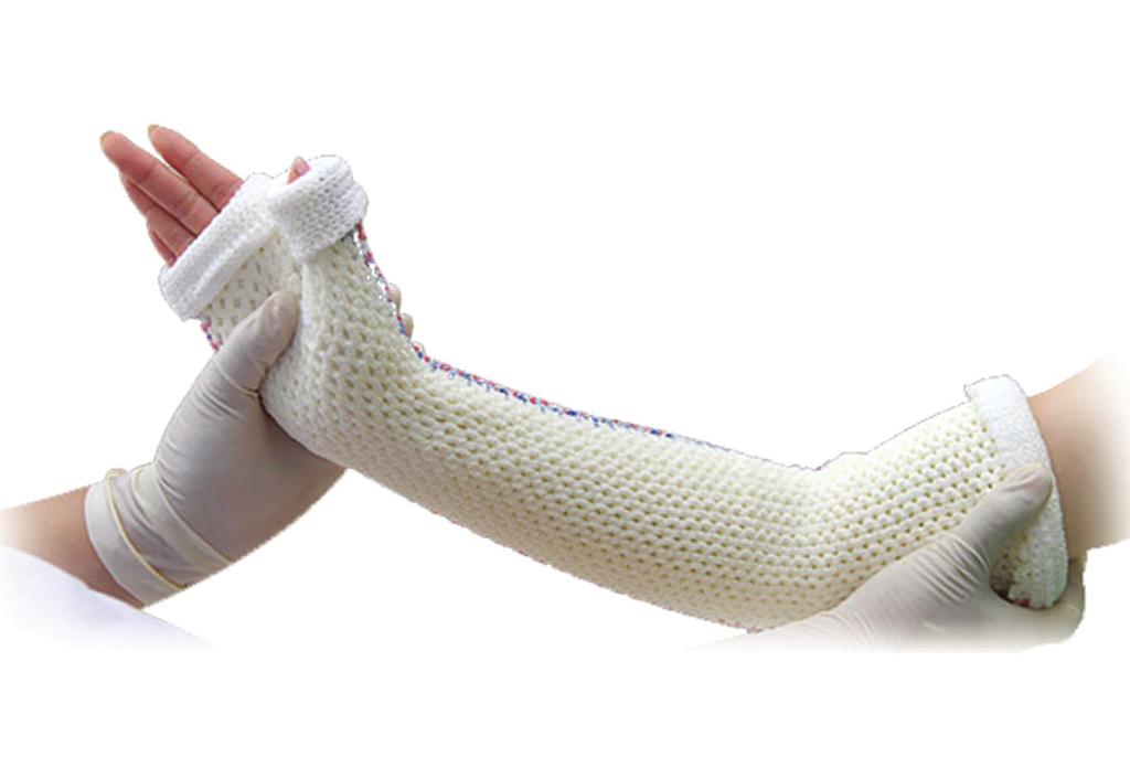 Syntetický sádrový rukáv-tubus značka KANGDA prostředek pro fixaci a sádrování Rychlá jednoduchá aplikace Lehká prodyšná fixace Vyndej z obalu a aplikuj Každou velikost / rozměr syntetického