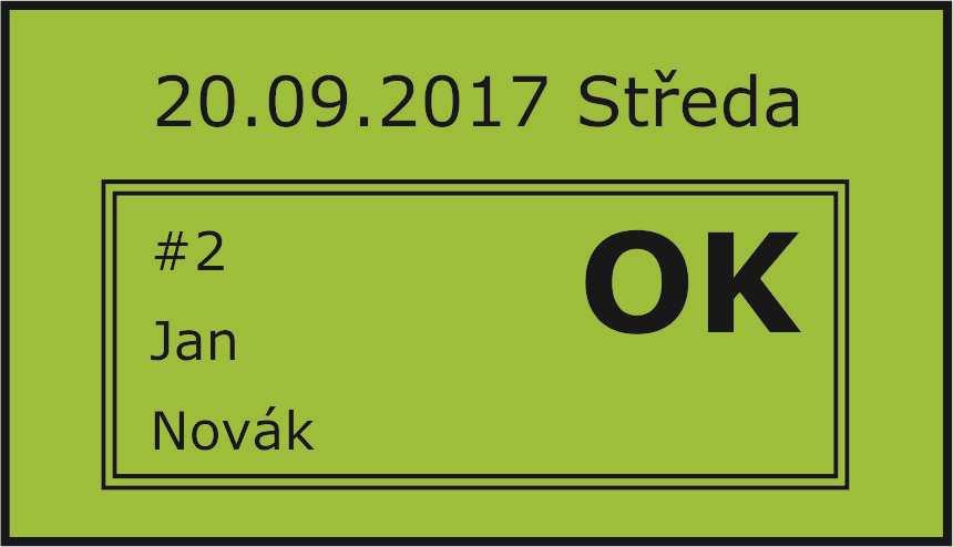 Pro výběr operací lze také použít listování pomocí zelených tlačítek a ve středové části. Další možností výběru operace je zadání operace číslem na numerické klávesnici.