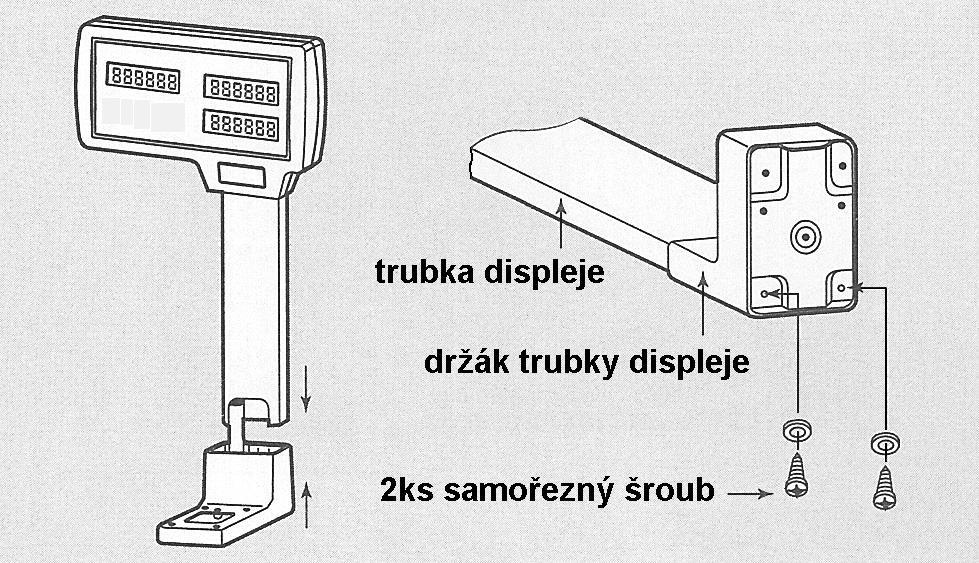 CAS ER Plus Strana 4 2. INSALACE VÁHY A PŘÍPRAVA K PROVOZU 2.1.