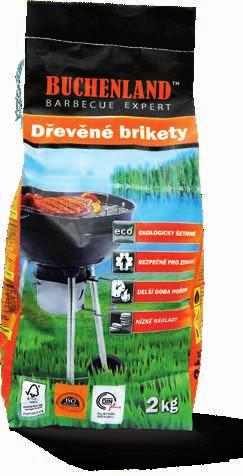 Dřevěné brikety 2 kg = 24,95 Kč